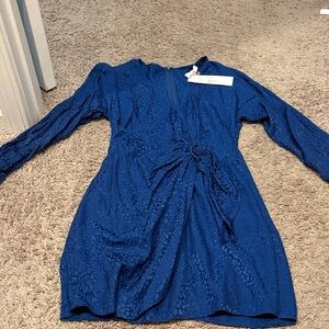 Parker Blue Mini Dress
